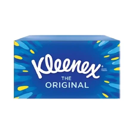 Салфетки в кутия Kleenex 70 бр, 3-пластови - Kleenex