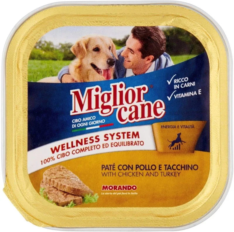 Пастет за кучета Miglior Cane Pollo/Tacchino-пиле с пуешко месо 150 г
