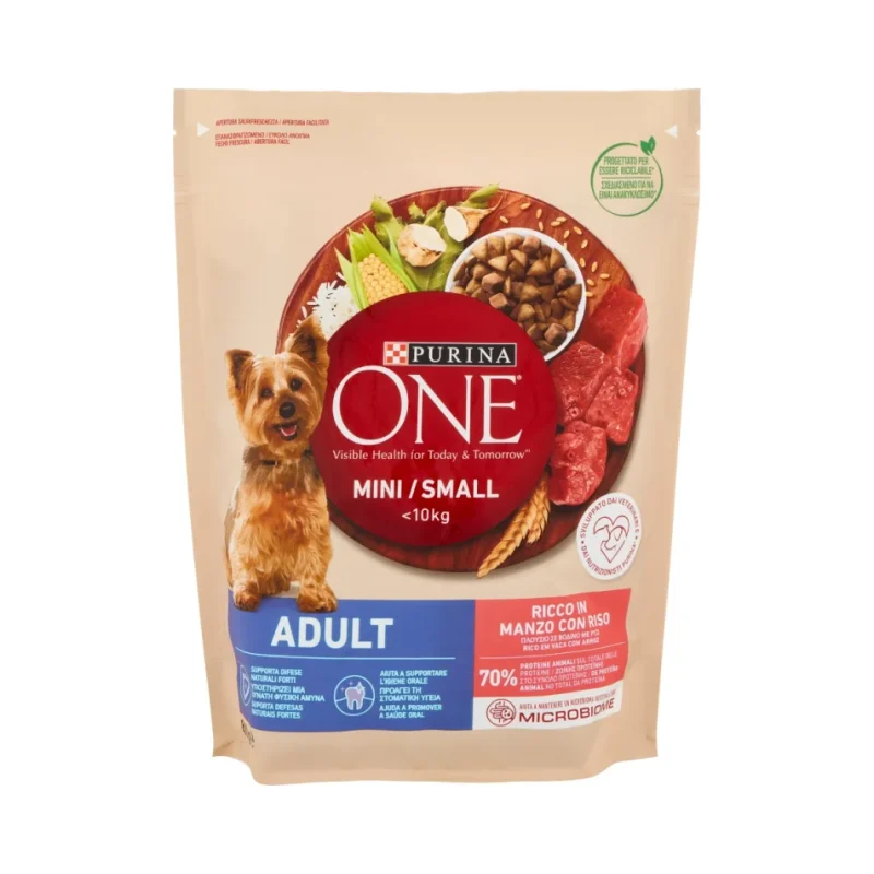 Суха храна за кучета Purina One Mini Adult 800 г - PURINA ONE