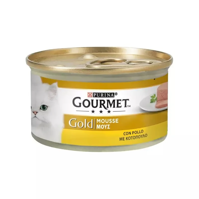 Храна за котки Purina Gourmet Gold, с пиле 85 г