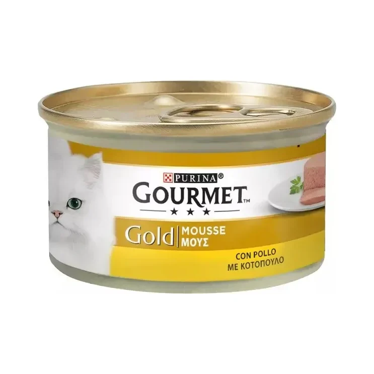 Храна за котки Purina Gourmet Gold, с пиле 85 г
