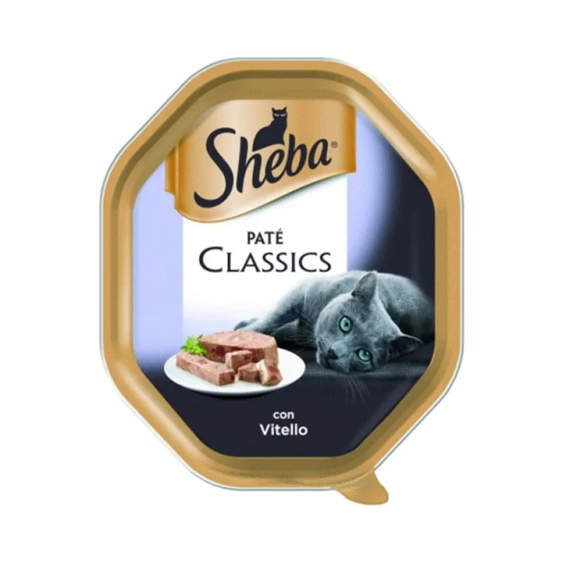 Пастет за котки Sheba Pate с телешко 85 г - SHEBA