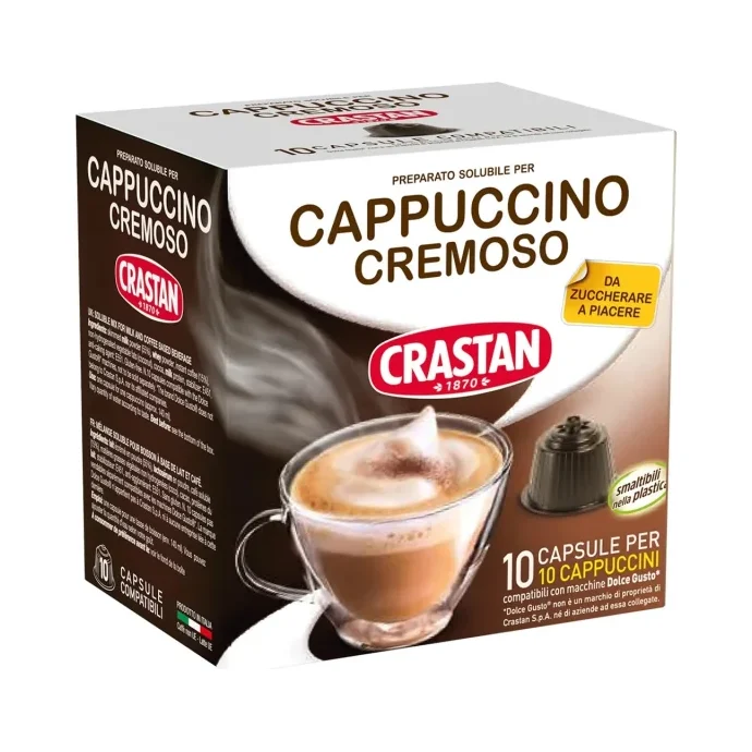 Капсули Crastan Dolce Gusto за капучино 10 бр - Crastan