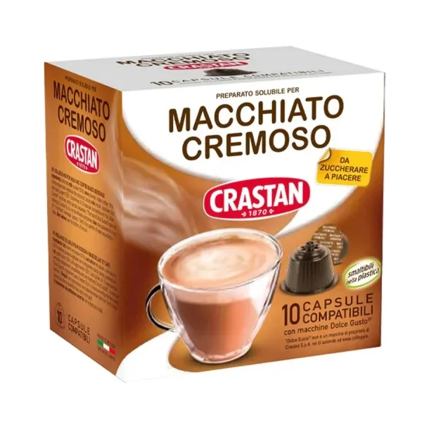 Кафе капсули Crastan Cremoso 10 бр - Crastan