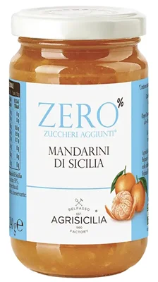 Конфитюр от мандарини Agrisicilia Zero 240 г
