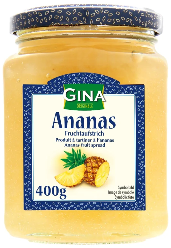 Конфитюр от ананас Gina, 400 г