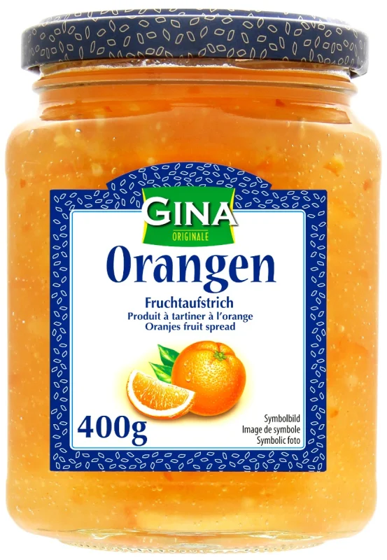 Конфитюр от портокал Gina, 400 г