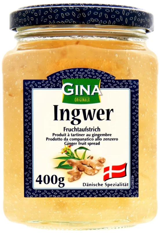 Конфитюр от джинджифил Gina 400 г