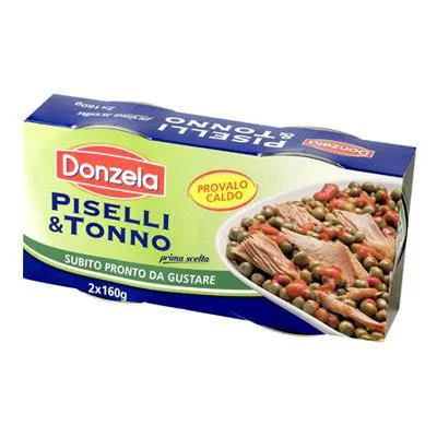 Риба тон с грах Donzela 2x160 г