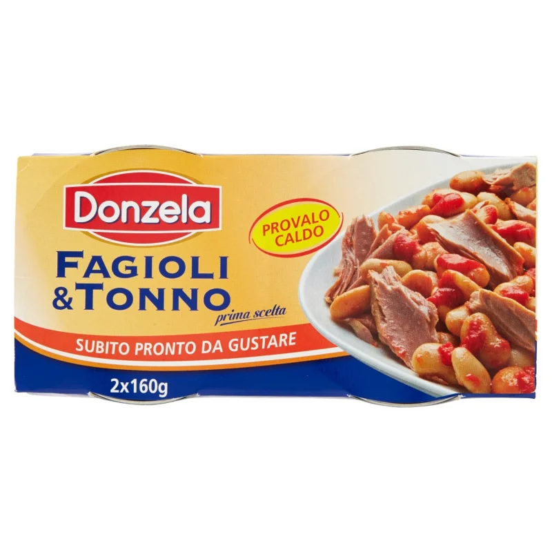 Риба тон с боб Donzela 2x160 г
