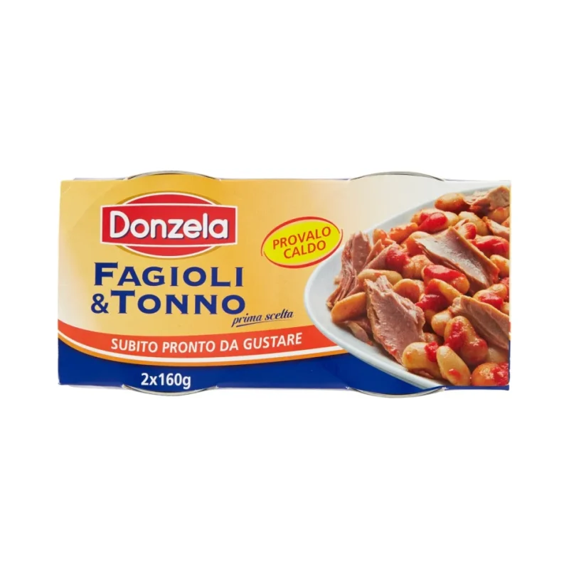 Риба тон с боб Donzela 2x160 г