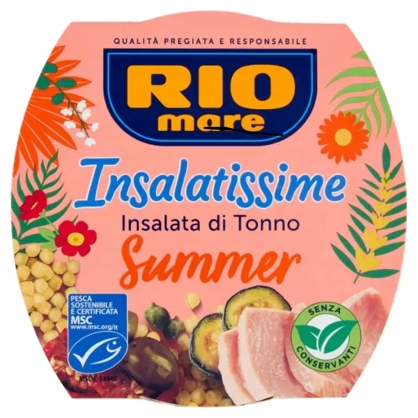 Салата с риба тон Rio Mare лято 160 г