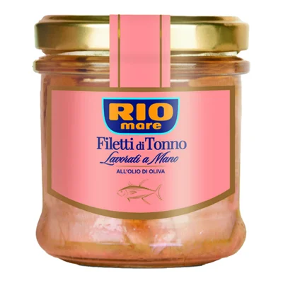 Филе риба тон Rio Mare в зехтин, стъкло 130 г