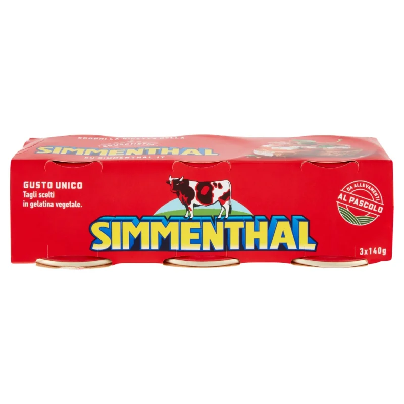 Телешко месо Simmenthal, консерва 3х140 г - Simmenthal