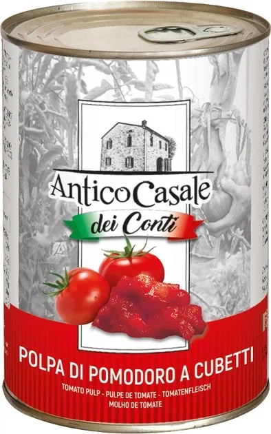 Домати на кубчета Antico Casale 400 г консерва