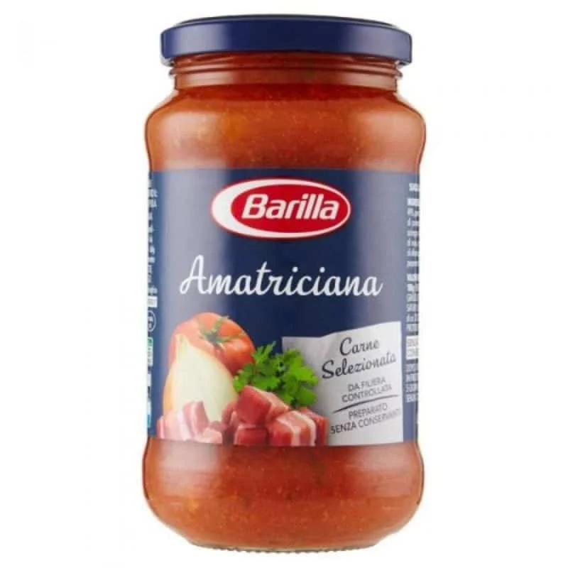 Доматен сос Barilla Amatriciana с бекон, 300 г