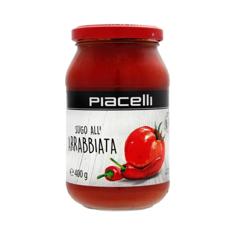 Доматен сос Piacelli Arrabbiata, 400 г - Piacelli