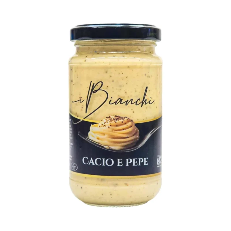 Сос сирене и черен пипер Berni I Bianchi-Cacio E Pepe 190 г, стъкло - Berni