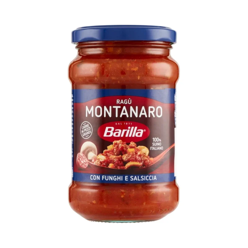 Доматен сос Barilla Ragu Montanaro, с гъби и наденица 300 г - Barilla