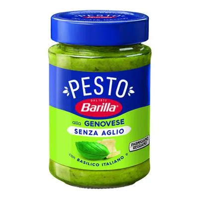 Сос песто Barilla Genovese Parmigiano E Basilico, без чесън 190 мл