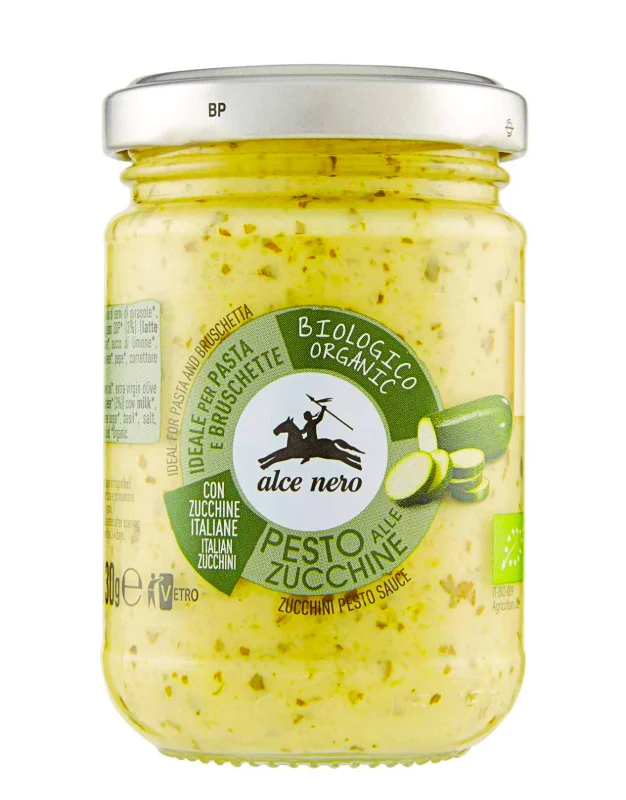 Сос песто Alce Nero Zucchine Organic с тиквички 130 г