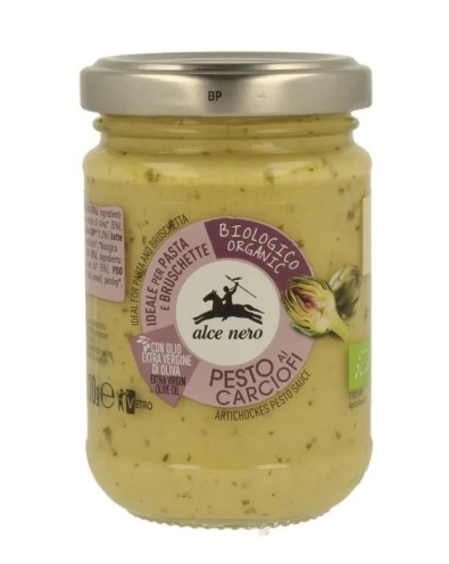 Сос песто Alce Nero Carciofi Organic с артишок 130 г - Alce Nero