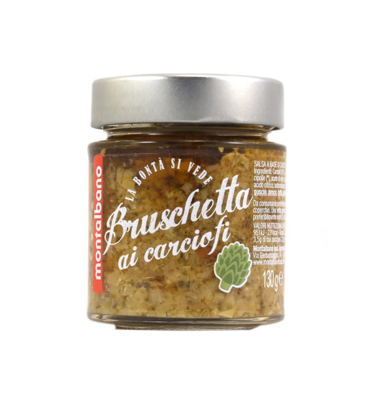 Сос-паста с артишок Montalbano Bruschetta, 130 г
