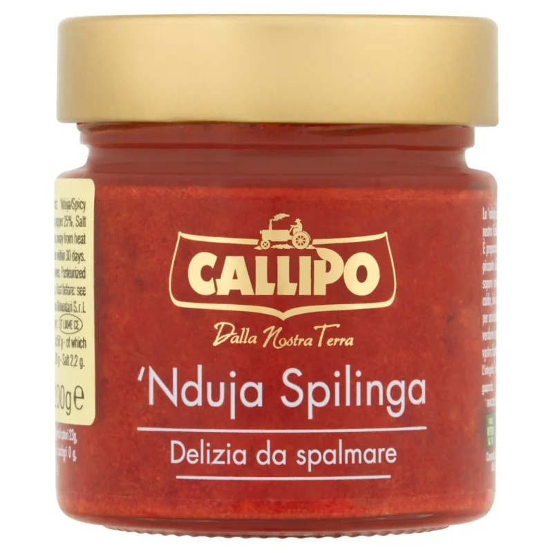 Сос-разядка от свинско месо и чили чушки N'Duja Di Spilinga Callipo 200 г - N'Duja