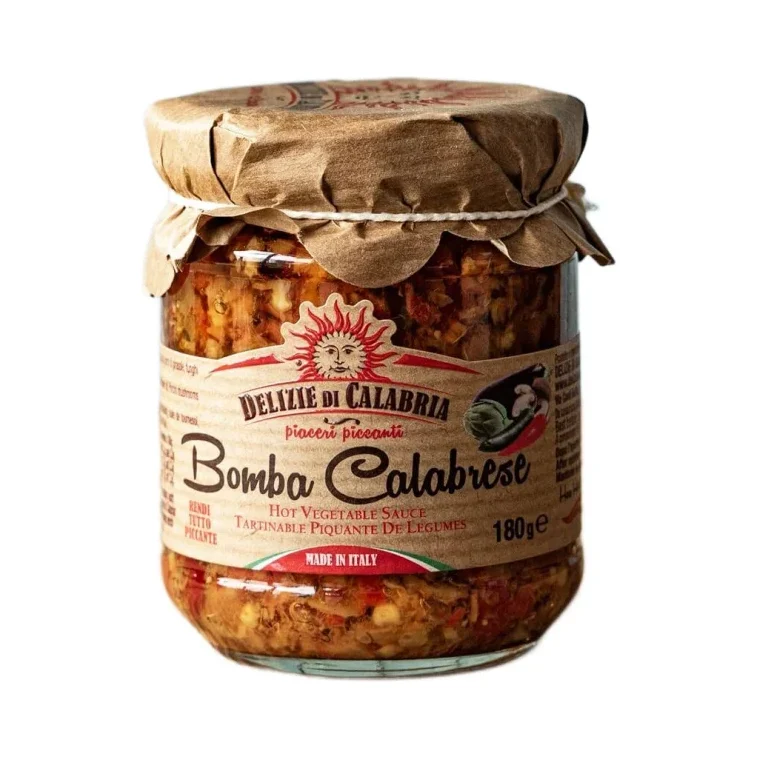 Пикантен сос-разядка Bomba Calabrese, стъкло 180 г - Bomba