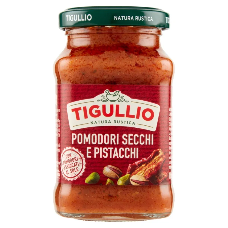 Сос Tigullio със сушени домати и шам фъстък 185 г