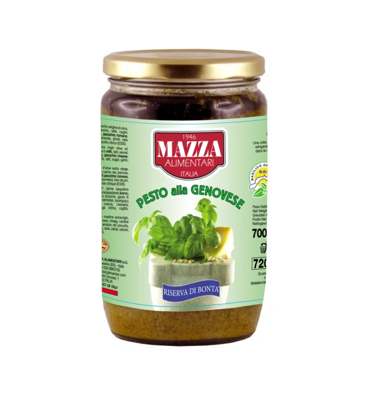 Сос песто Mazza Genovese, стъкло 720 мл