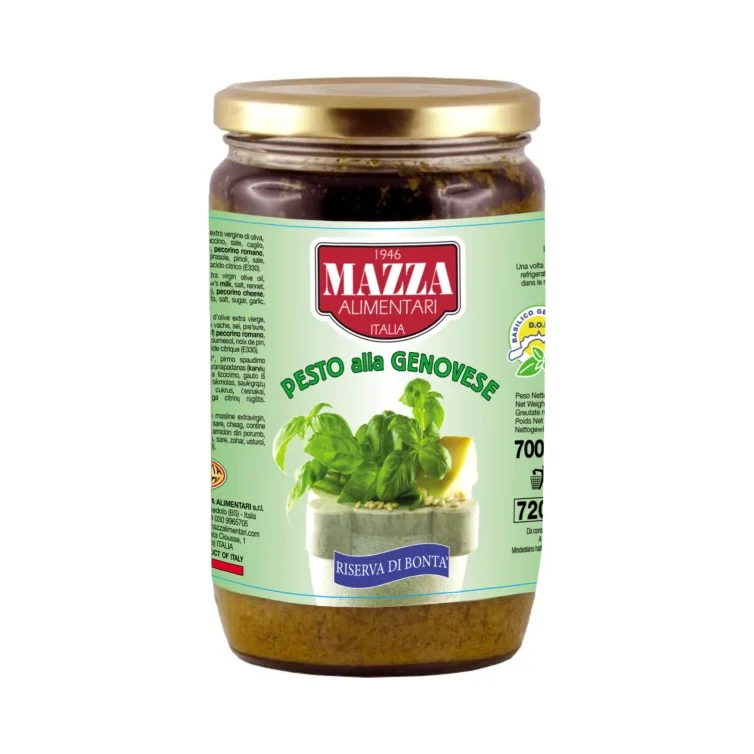 Сос песто Mazza Genovese, стъкло 720 мл - Mazza