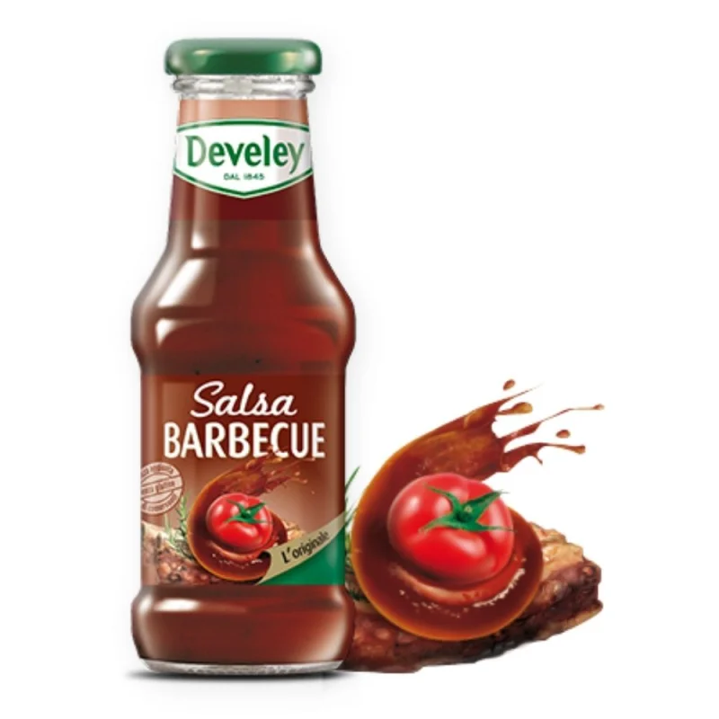 Доматен сос Develey Salsa Barbecue, стъкло 250 мл