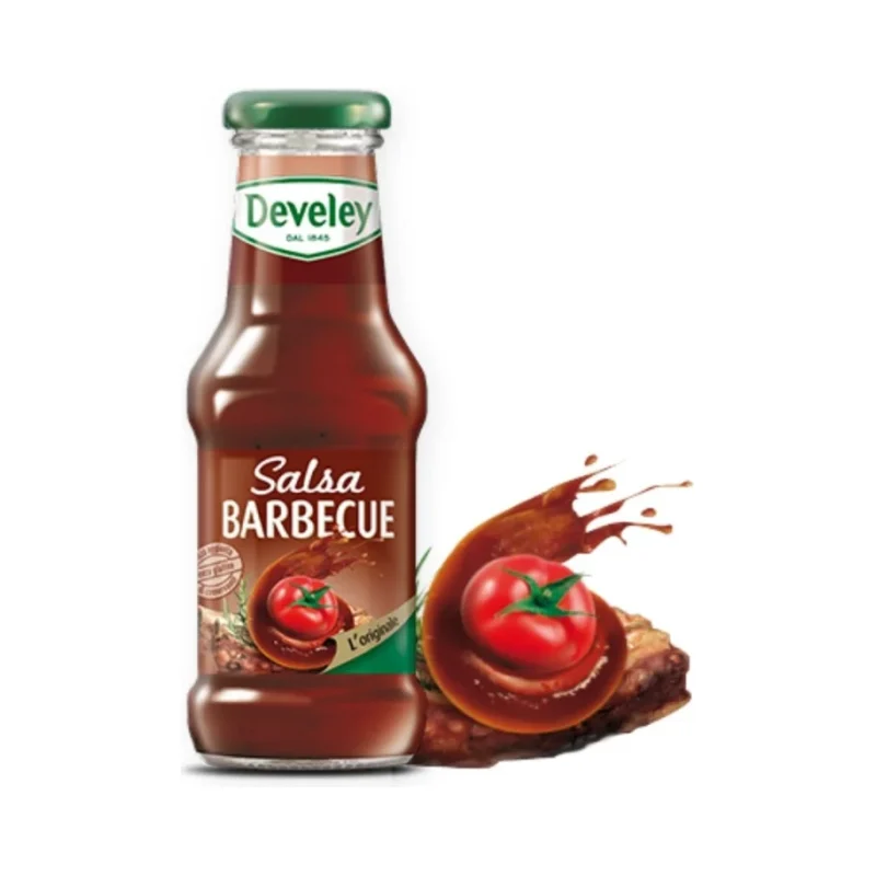 Доматен сос Develey Salsa Barbecue, стъкло 250 мл - Develey Salsa