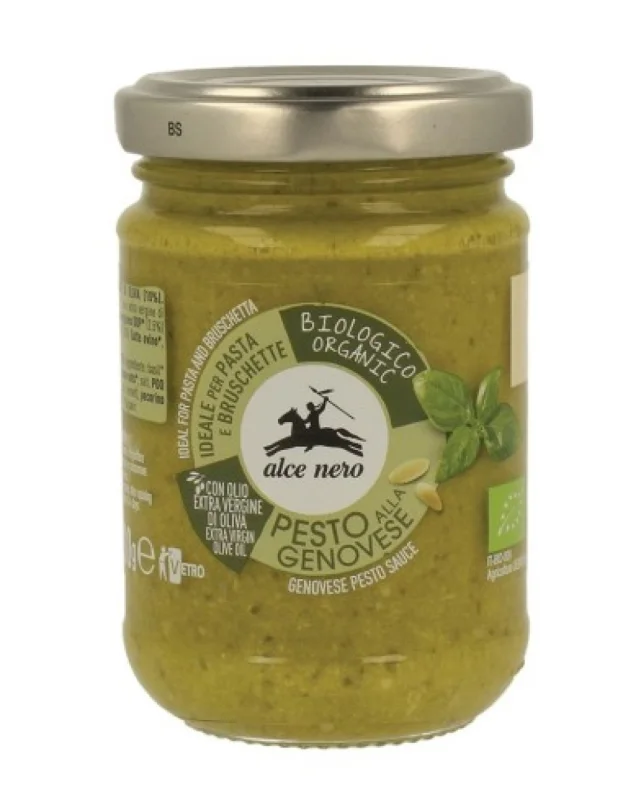 Сос песто Alce Nero Genovese Organic, 130 г - Alce Nero