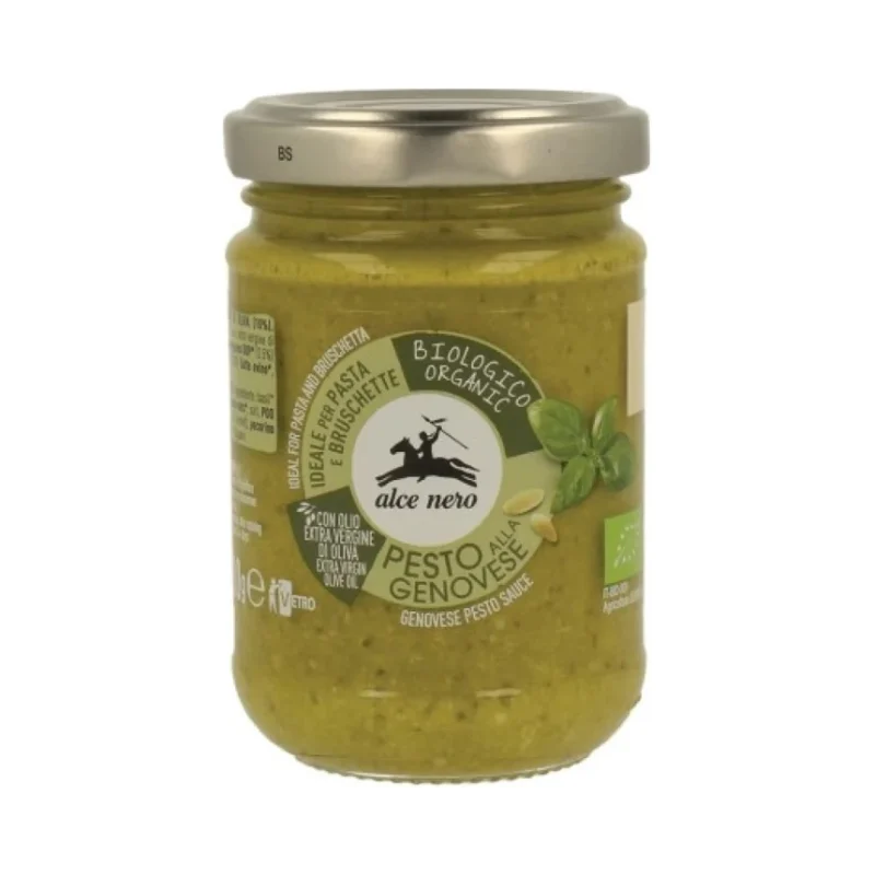 Сос песто Alce Nero Genovese Organic, 130 г - Alce Nero