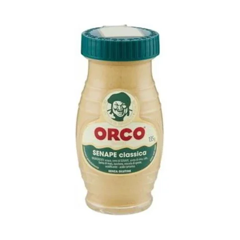 Горчица класик Senape Orco, стъкло 135 г - Senape