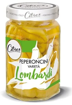 Леко пикантни чушки в оцет Citres Lombardi 260 г