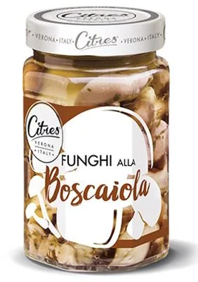 Горски гъби с чесън и магданоз Citres Funghi Alla Boscaiola, стъкло 290 г