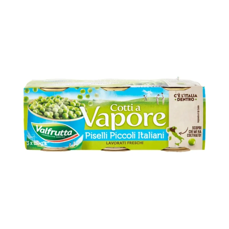 Грах Valfrutta консерва 3 х 150 г
