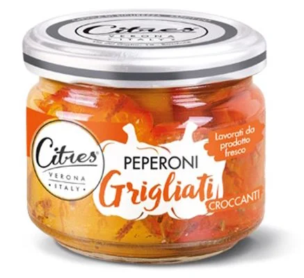 Гриловани чушлета Citres Peperoni, стъкло 230 г