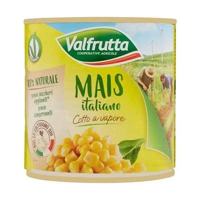 Млечна царевица Valfrutta Latta, консерва 326 г