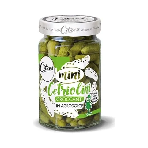 Кисели краставички Citres Mini, буркан 290 г - Citres