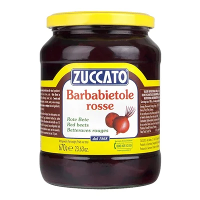 Червено цвекло на парчета Zuccato 670 г