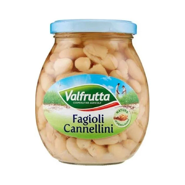Бял боб Valfrutta 360 г, стъкло