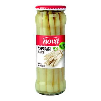 Бели аспержи Nova 330 г в буркан - Nova