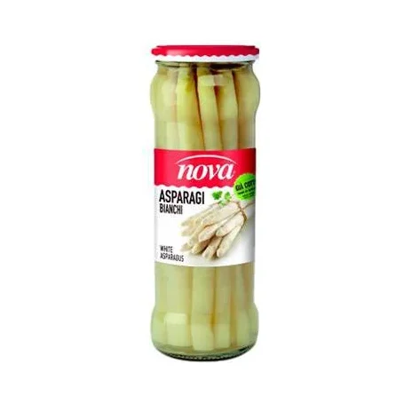 Бели аспержи Nova 330 г в буркан - Nova