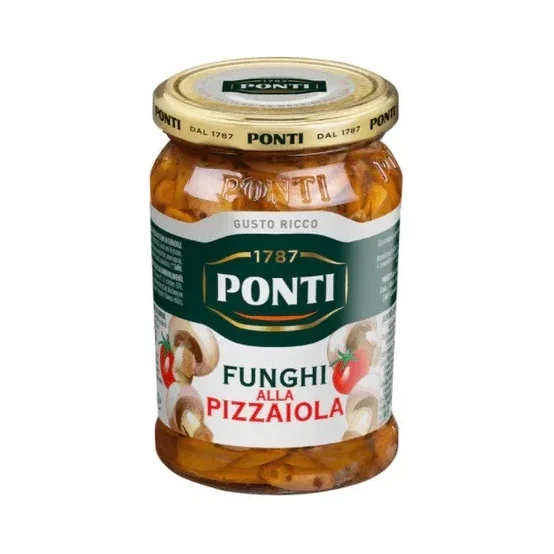 Гъби Ponti Alla Pizzaiola, стъкло 280 г - PONTI