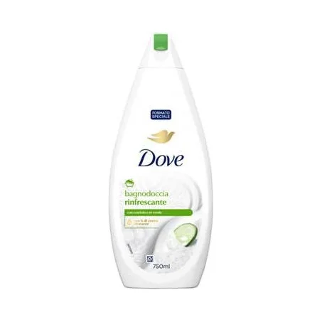 Душ гел/пяна Dove Te Verde /зелен чай и краставица/, 750 мл - DOVE