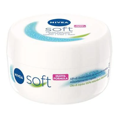 Универсален крем Nivea Soft Vitamina E/Olio Di Jojoba кутия, 300 мл